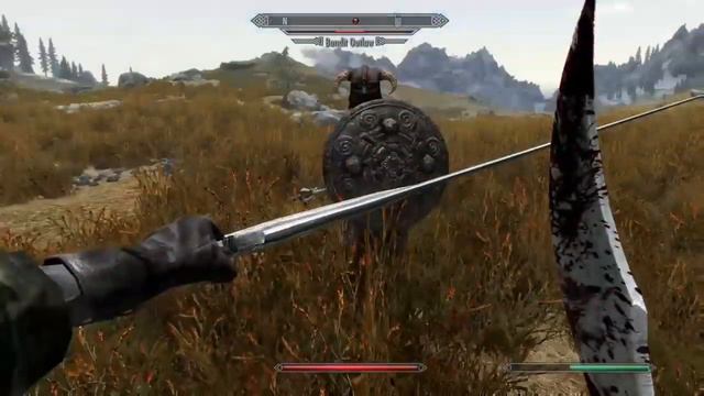 Dual Wield Block Skyrim No Mods!!