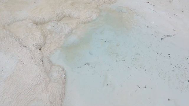 Pamukkale Travertines, Denizli, Turkey. смотреть онлайн