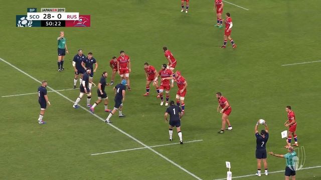 Extended Highlights: Scotland 61-0 Russia - Rugby World Cup 2019 смотреть онлайн