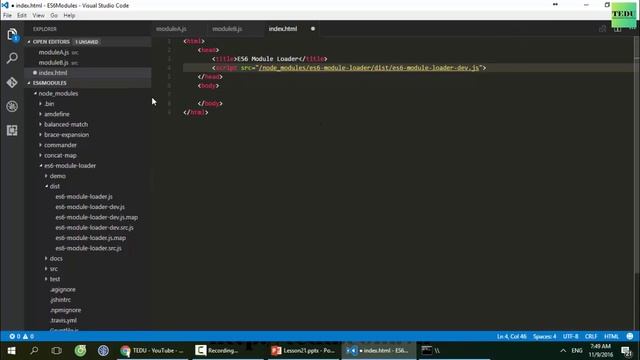 ES6 & TypeScript căn bản - Bài 21: Cách cài đặt Module Loader смотреть онлайн