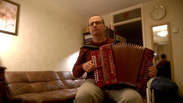 Domino (French song, waltz) / Russian Diatonic Button Accordion/ Гармоника/ смотреть онлайн