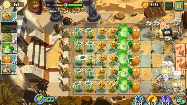 Day 14 - Ancient Egypt [Plants vs. Zombies: Void] смотреть онлайн