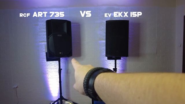 RCF ART 735 VS EV EKX 15P | Лобовое столкновение смотреть онлайн