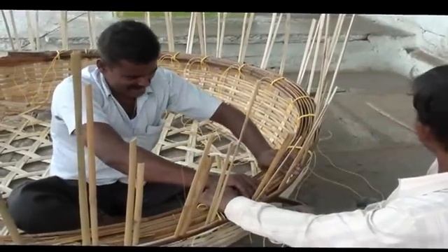 Coracle making at Kampli Kote смотреть онлайн