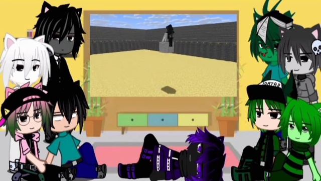 Monster School:React To Death Worm///Gacha Club смотреть онлайн