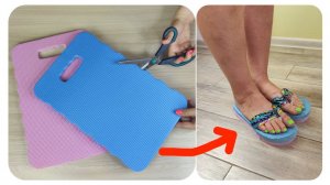 Режу резиновые подставки и делаю необходимые для лета вещи!