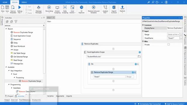 UiPath Tutorial || Day 29 : Remove Duplicates Range Activity - (Detailed) PART 1/2 смотреть онлайн