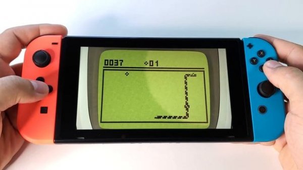 Retro Game Pack | Nintendo Switch handheld gameplay