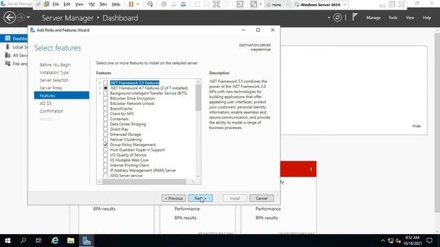 Active Directory Installation and Configuration on Windows Server 2019 in hindi | смотреть онлайн