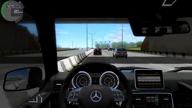 City Car Driving 1.4.1 Mercedes BRABUS B65 AMG [Logitech G27] смотреть онлайн