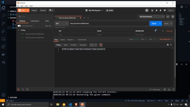 Golang, REST API CRUD con go смотреть онлайн
