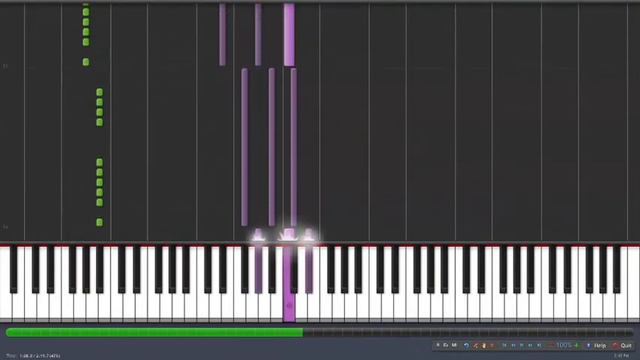 Rickroll Karaoke with Synthesia video смотреть онлайн