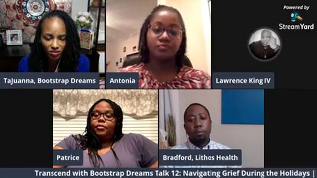 Transcend Talk 12 Navigating Grief during the holidays смотреть онлайн