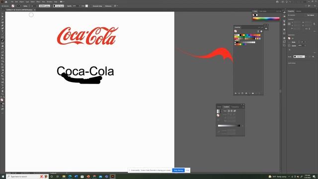 Re-Branding a Logo on Adobe Illustrator смотреть онлайн