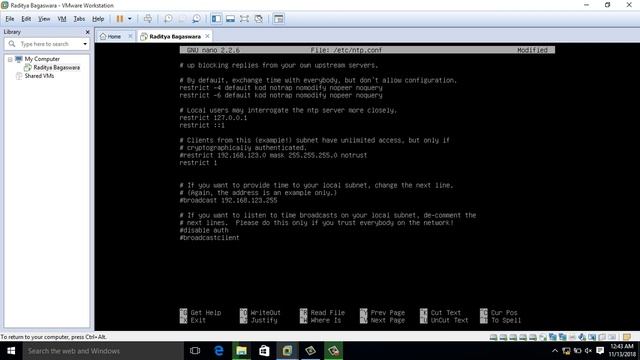 Install NTP Server VMWare смотреть онлайн