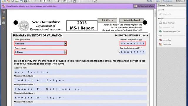 Import XML to MS-1 PDF смотреть онлайн