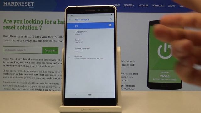 How to Use Portable Hotspot in NOKIA 6.1 - Network Sharing смотреть онлайн