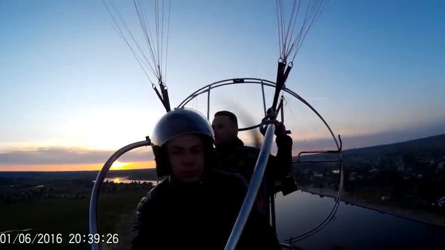 Полёты на параплане в Великом Устюге смотреть онлайн