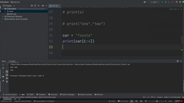 10 - Backend Learn Python for Applications Development - 37 - Using Python as a Calculator