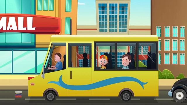 Папа красный автомобиль, дошкольные развивающие видео для детей