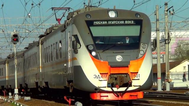 Электропоезд ЭД4М-0501 "ЦППК-Спутник" смотреть онлайн