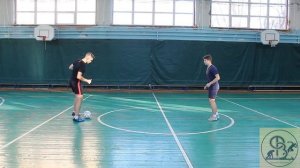 Остановка катящегося мяча внутренней стороной стопы 1-4 класс