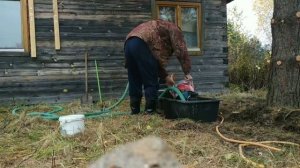 Гидробурение абиссинской скважины. Абиссинский колодец за 2 часа.