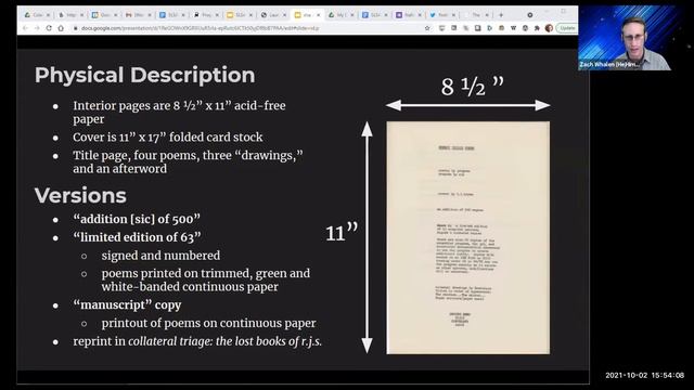 SLSA 2021, Session 19G: "Reading Computer-Generated Books" смотреть онлайн