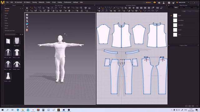 Экспорт анимации из Marvelous Designer в Cinema 4D без сторонних плагинов! смотреть онлайн