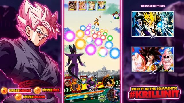 CELL & FRIEZA FUSION! Dragon Ball Z Dokkan Battle CELLZA FUSION TEAM смотреть онлайн