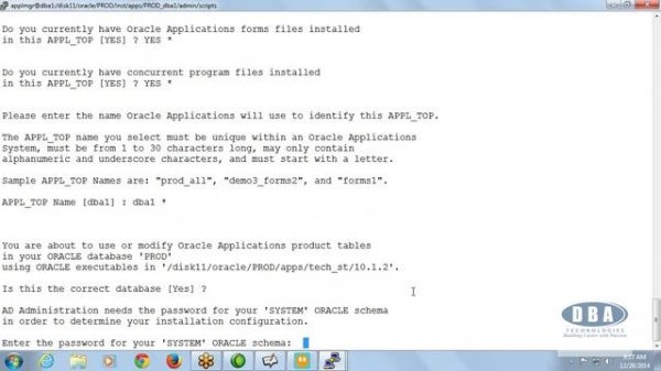 Oracle Apps DBA Ad Utilities