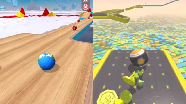 ?Going Ball VS Action Ball | Walkthrough | Android Gameplay | смотреть онлайн