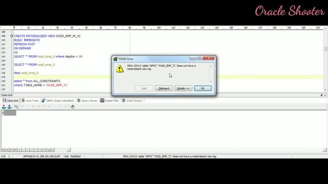 Concept of Refresh with FAST, COMPLETE and FORCE Mode in Materialized View смотреть онлайн