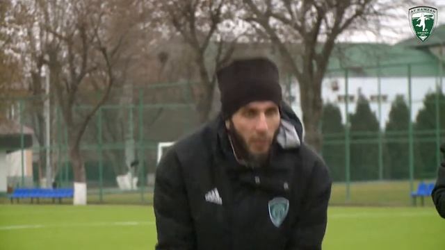 Тренировка вратарей академии футбола "Рамзан" смотреть онлайн
