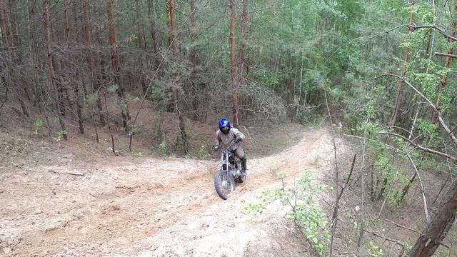 Едем в сторону песчаного карьера. Часть 4-я. Geon, Forte, Alpha, TM Racing. Выедут не все. смотреть онлайн