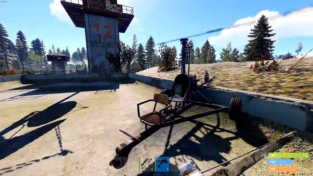 RUST — Как летать на миникоптере и управлять им [Гайд] смотреть онлайн