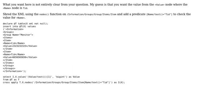 Databases: How to write this SQL query for a XML type? (2 Solutions!!) смотреть онлайн