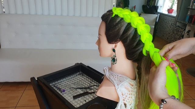 Косы С Канекалоном ? Kanekalon Braids ? смотреть онлайн