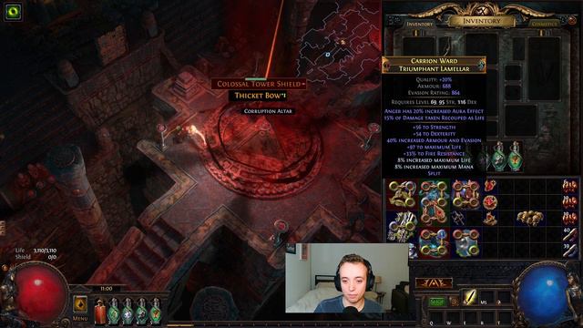 PATH OF EXILE 3.17 - CORRUPTING MY LIGHTNING STRIKE RAIDER - OVER 150EX+ BUILD!! смотреть онлайн