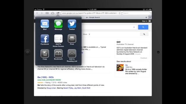 iPad Safari Web Browser Settings How-To смотреть онлайн