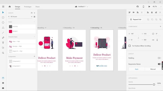 Splash Screen with Login page in Adobe XD | 2020. смотреть онлайн