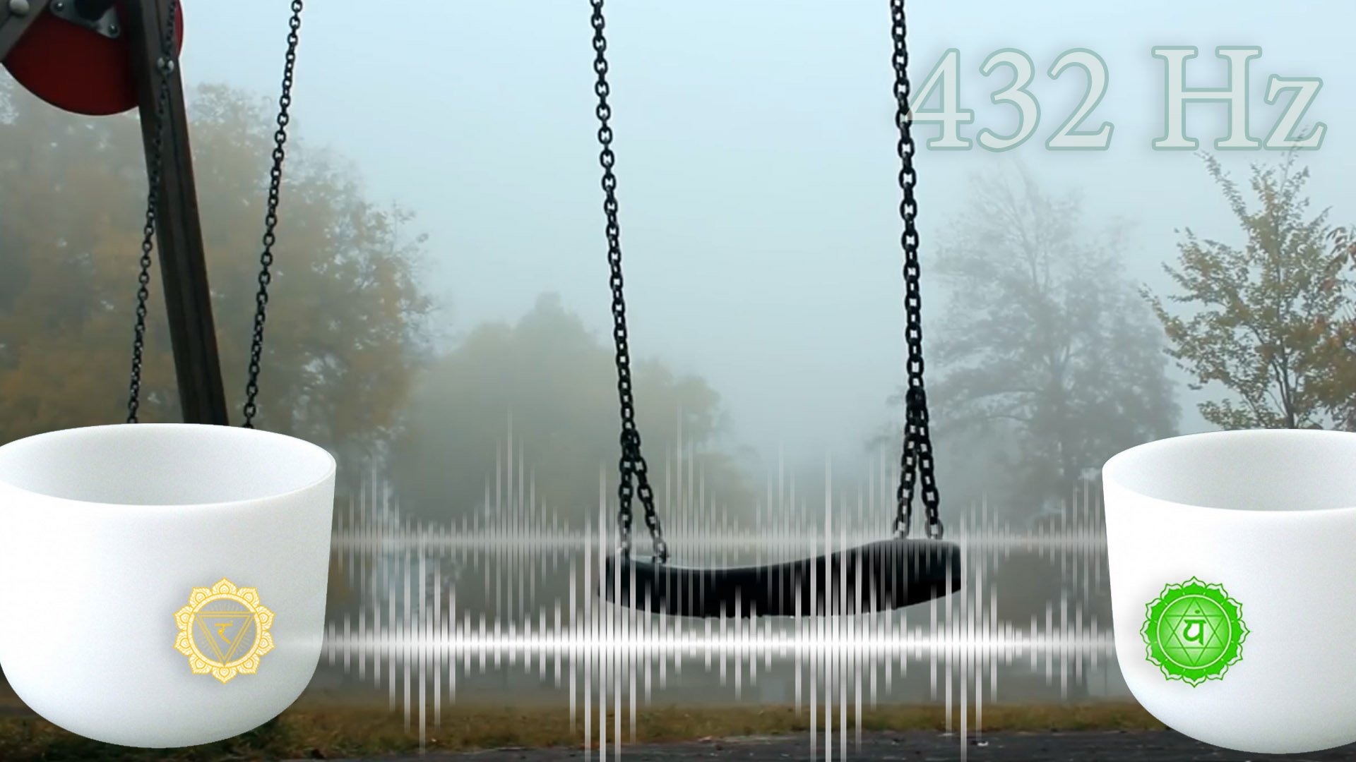 Музыка релакс, расслабляющая и успокаивающая нервную систему ??432 Гц Хрустальные поющие чаши и до