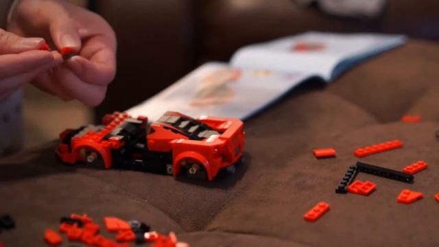 Lego Ferrari 488 смотреть онлайн