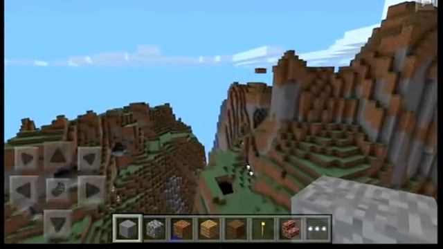 Сиды для майнкрафт pe 0.9.5(Ферма В Горе+Деревня) смотреть онлайн