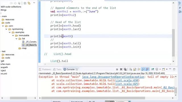Module 04 Scala Collections смотреть онлайн
