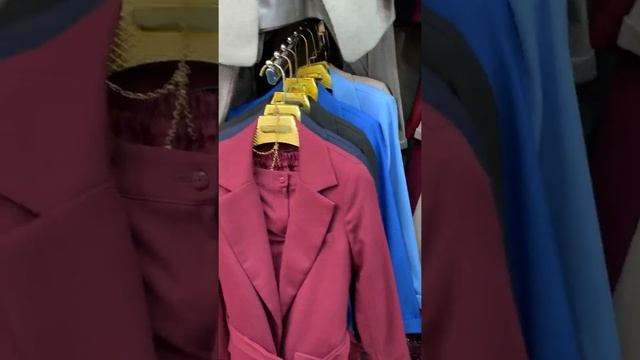 Рынок дордой/Женские классические костюмы/пиджаки/офисные,made in KG ,Цены оптом/18.09.20 смотреть онлайн