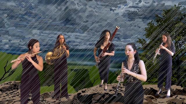 Dvořák "American" arr. Wind Quintet | I. Allegro ma non troppo смотреть онлайн