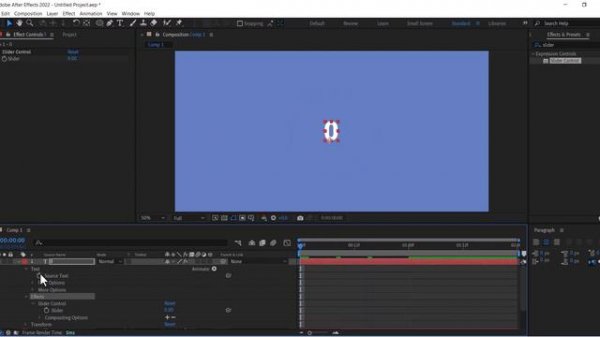 Slider Control Tutorial