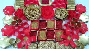 ASMR SOAP l Сухие мыльные цветы и яркие блестки l No talking