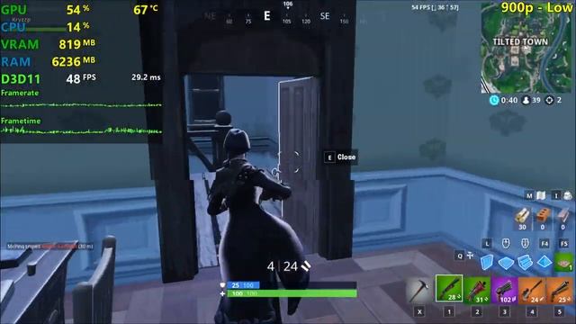 HD 5770 | Fortnite Season 10 / X - 1080p, 900p, 720p - Low Settings! смотреть онлайн